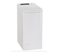 Hoover H-WASH 300 Lavatrice 7 Kg, Libera Installazione, Carica dall'Alto, Classe C, 1200 Giri, 16 programmi, App hOn, Intelligenza Artificiale, Vapore, AxLxP 86x41x60 cm, Bianca - THOSQ275D3-S