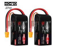 HOOVO 3S 11.1V Lipo Batteria XT60 Spina 2200mAh 50C SoftCase Batteria corta per 1:14 RC Auto Camion Elicottero Aereo RC Parti