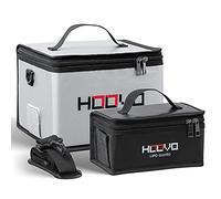 HOOVO Lipo Bag LiPo Guard Safe Bag per conservare e caricare batterie lipo con doppia cerniera