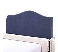 Hoowarm Copritestata del Letto Matrimoniale Imbottito beige,Copri Testata Letto Matrimoniale/Singolo Elastica Universale Copertura per Testiera per Letto, Protezione Elastica A Tinta Unita