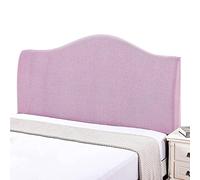 Hoowarm Copritestata del Letto Matrimoniale Imbottito beige,Copri Testata Letto Matrimoniale/Singolo Elastica Universale Copertura per Testiera per Letto, Protezione Elastica A Tinta Unita