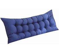 Hoowarm Cuscino da Lettura Grande Rettangolare Cuscino Schienale 90/120/150/180/200cm Cuscini da lettura per letto e Divano Premium Cuscino Lettura Testiera Lavabile Cuscino da Parete(K,200x50x10cm)