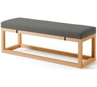 Hoowarm Cuscino Panchina Esterno/Interno 5cm Spesso Cuscino per panca 2 o 3 posti, 80x40/100x40/120x40/150x40 Cuscino per panca per Panche da Giardino Balcone Loft Altalena Patio(C,70x35x5cm)