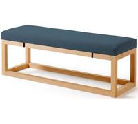 Hoowarm Cuscino Panchina Esterno/Interno 5cm Spesso Cuscino per panca 2 o 3 posti, 80x40/100x40/120x40/150x40 Cuscino per panca per Panche da Giardino Balcone Loft Altalena Patio(M,120x30x5cm)