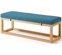 Hoowarm Cuscino Panchina Esterno/Interno 5cm Spesso Cuscino per panca 2 o 3 posti, 80x40/100x40/120x40/150x40 Cuscino per panca per Panche da Giardino Balcone Loft Altalena Patio(O,120x30x5cm)