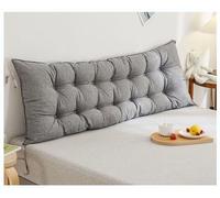 Hoowarm Cuscino Schienale Letto E Divano, Cuscino da lettura per letto Schienale, Cuscino Per Testiera Singolo/Matrimoniale,Premium Imbottito Cuscini Testata letto, Cuscino da Parete(A,180x50x10cm)