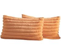 Hoowarm Federe Cuscini Divano 50x50 45x45 Set da 2 Copricuscini per Divani, Copri Cuscini Letto Copricuscino 30x50 Decorative Copertine Cuscino Morbido Velluto A Coste Lavatrice(A8,40x40cm(Set of 2))