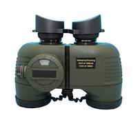 Hooway 7 x 50 impermeabile antiappannamento marine binocolo W/interno telemetro e bussola per navigazione, vela, pesca, sport acquatici, caccia e più