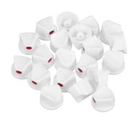 HOOWIFFY 20 Pezzi Ugelli per Vernice Spray per Graffiti Ugelli in PE Resistenti all'Acqua Attacco Maschile 4mm per Bomboletta Spray Aspetto Moderno Bianco