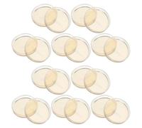 HOOWIFFY 30 Pezzi Piatti Petri Agar Nutriente 7cm per Microbiologia, Compatibili con Progetti Scientifici Studenteschi, Compatti e Facili da Usare per Crescita di Funghi
