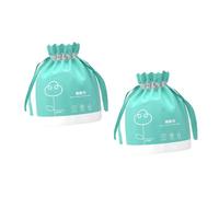 HOOWIFFY Asciugamani Viso Monouso in Cotone Morbido 2 Pezzi da 40 Fogli, Salviette Struccanti Assorbi Sebo per Pulizia Viso Donna, Adatti per Spa, Viaggi e Uso Quotidiano