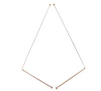 HOOWIFFY Bacchette da Rabdomante in Ottone a Doppia Testa, Set da 2 Pezzi per Ricerca Acqua e Divinazione Spirituale, Strumenti Multifunzionali per Attività All’aperto e Caccia Tesori