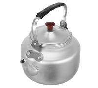 HOOWIFFY Bollitore in Alluminio da 1 Litro con Coperchio e Filtro, Teiera Tradizionale per Casa e Ristorante, Bollitore per Acqua e Tè, Design Classico ad Alta Capacità per Cucina e Sala