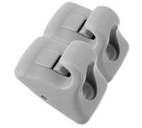 HOOWIFFY Clip per Visiera Auto, 2 Pezzi, Plastico, Installazione Facile, Supporto Moderno per Aletta Parasole, Ricambio per Sun Visor, per Veicolo e Mingtu Langdong