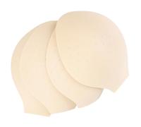 HOOWIFFY Coppette Imbottite in Poliestere per Intimo Maschile, 4 Pezzi Pad per Slip e Costumi, Protezione Convessa a Forma di U per Attività Sportive Outdoor