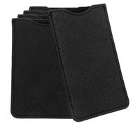 HOOWIFFY Custodia Morbida in Pu per Pettine Corto Set da 5 Pezzi, Porta Pettine da Viaggio Antigraffio, Borsa Porta-pettine Leggera e Resistente per Uso Quotidiano e Famiglia