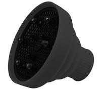 HOOWIFFY Diffusore Accessorio Pieghevole Silicone e in di Chioma Nero per d'aria Professionale Funzione di Dispersore Styling Asciugacapelli e