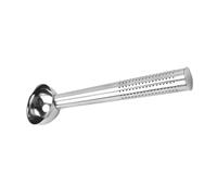 HOOWIFFY Infusore per Tè Sfuso Fori Rotondi Filtro Resistente al Calore in Inossidabile Cucchiaio Integrato per Domestico e del Tè