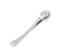 HOOWIFFY Massaggiatore Oculare Facile da Usare in Lega di Zinco Argento a Forma di Cucchiaio Design Unico Mini Portatile per Problemi della Pelle degli Occhi da Portare in Borsa
