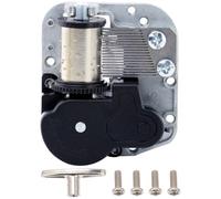 HOOWIFFY Movimento per Carillon a Orologeria 18 Note, Meccanismo Compatibile per Scatole Fai da Te, Accessori Musicali Suono Forte per Decorazione Casa e Terapia Psicologica