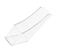 HOOWIFFY Organizer Verticale Portadocumenti Trasparente in Acrilico Vassoio A4, Portariviste da Scrivania Salvaspazio per Ufficio, Casa e Scuola