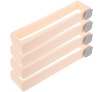 HOOWIFFY Porta Pantofole da Parete Autoadesivo 4 Pezzi, Organizzatore per Bagno senza Foratura, Resistente All’umidità e Adatto a Piastrelle, Vetro e Legno, Mensola Portascarpe per