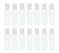 HOOWIFFY Set 25 Pezzi Bottiglie Vuote in Plastica Pp per Liquido Lenti a Contatto, Leggere a Tenuta Stagna, per Viaggi e Uso Quotidiano