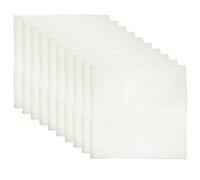 HOOWIFFY Set da 10 Pezzi Garza Alimentare in Cotone Non Sbiancato 40x40 Cm, Colino per Alimenti a Rete Fine Riutilizzabile, Filtro Tessuto per Tofu, Latte di Noci e Yogurt, Adatto per Uso