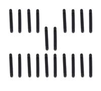 HOOWIFFY Set in Silicone Nero per Occhiali Antiscivolo 10 Paia