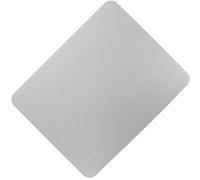 HOOWIFFY Tappetino Mouse in Pelle Pu Bianco Superficie Liscia Multi-funzione, Piccolo e Compatto, per Scrivania Ufficio e Laptop