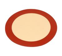 HOOWIFFY Tappetino Rotondo in Silicone Flessibile e Antiaderente per Friggitrice e Microonde, Resistente al Calore, per Uso Familiare e Feste