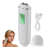 HOOWIFFY Tester Cutaneo Portatile per Analisi della Pelle Custodia in Plastica Bianca, Misura Livelli di Olio e Idratazione per Cura Viso