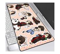 Hoozuki no Reitetsu Tappetino per XXL Mouse da Gioco - Gaming Mousepad Extra Grande 900 x 400mm - Pad 3mm con Base in Gomma Antiscivolo - Spessore 3mm Anime Tappetino Mouse, C