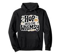 Hop in The Whimsy Whimsical Home Garden Fungo Decor Felpa con Cappuccio