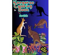 "Hop into Fun: Kangaroo Coloring Book for Kids": "Let your creativity bounce with 30 adorable kangaroo illustrations to color and enjoy"
