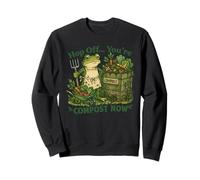 Hop off You Are Compost Now Felpa