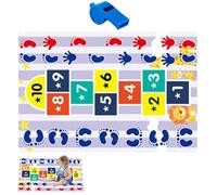 Hop Per Bambini - Gioco Jump, Tappeti Gioco Interattivi, Educativo | Divertente E Didattico Da Pavimento Con Superficie Resistente Per Asili, Sale Giochi Per Interni Ed Es