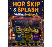 Hop, Skip & Splash Primary Writing Book: Kindergarten Writing Paper with Dotted Lines