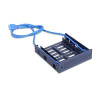 Hopbucan 2 frontali USB 3.0 con dispositivo 3,5/HDD o 2,5 SD/HDD 5,25 floppy a supporto 'alloggiamento 'unità ottica
