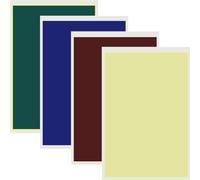 Hopbucan 4 pezzi di carta colorata per incisione laser, 39 x 27 cm, carta colorata per incisione, per ceramica, vetro, metallo