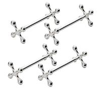 Hopbucan 4 Pezzi in Lega Bacchette Supporto Supporto forchette Coltello Supporto cremagliera in Metallo Decorazione da Tavolo ()