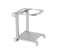 Hopbucan Porta goccia da caffè pieghevole in lega di alluminio, supporto per espresso, portatile, da viaggio, all'aperto, con attrezzi, supporto per macchina da caffè, 8 x 9,5 x 11 cm