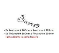 Hope Adattatore Pinza Freno A Disco H Is Postmount Black