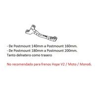 Hope Adattatore Pinza Freno A Disco K Postmount Black