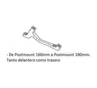 Hope Adattatore Pinza Freno A Disco L Postmount Black