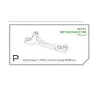 Hope Adattatore Pinza Freno A Disco P Postmount Disc Black