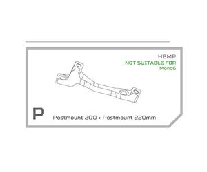 Hope Adattatore Pinza Freno A Disco P Postmount Disc Black