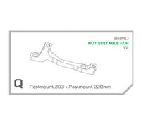 Hope Adattatore Pinza Freno A Disco Q Postmount Black
