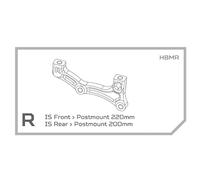 Hope Adattatore Pinza Freno A Disco R Is Postmount Black