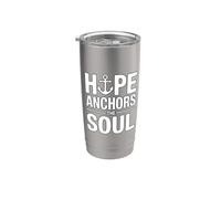 Hope Anchors The Soul Bicchiere termico in acciaio inox doppia parete